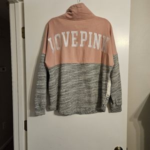 PINK Funnel Neck Sweatshirt